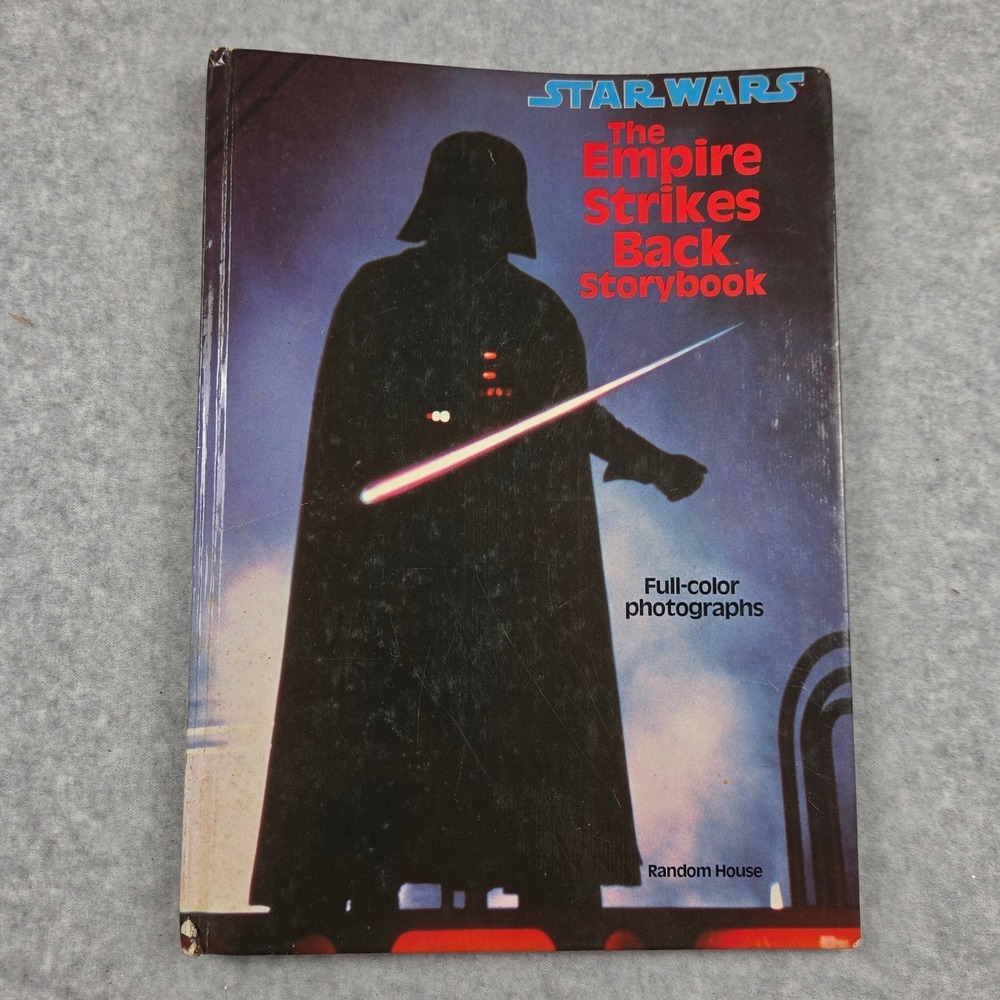 Vintage 1980 Star Wars The Empire Strikes Back Storybook Random House Hardcover